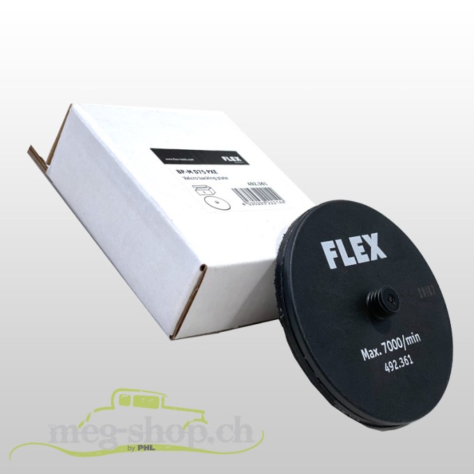 FLEX spezial Klett Teller gedämpft 75 mm