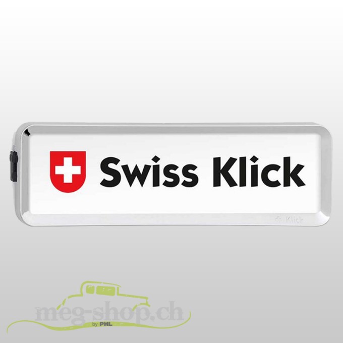 Swiss-Klick vorne chrom-glanz 8x30 cm