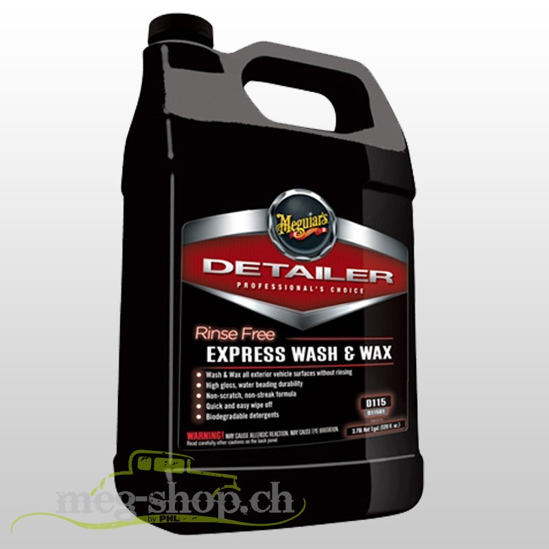D11501 Rins Free Express Wash  Wax 3.78 lt