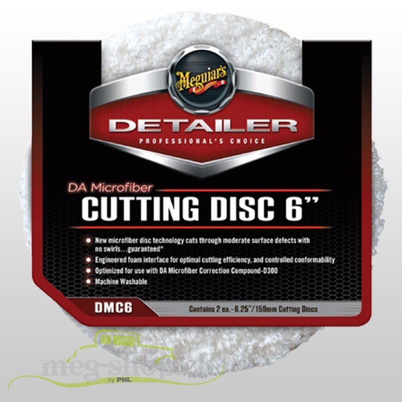 DMC6 DA Microfiber Cutting Discs 6" VE à 2 Stk._376
