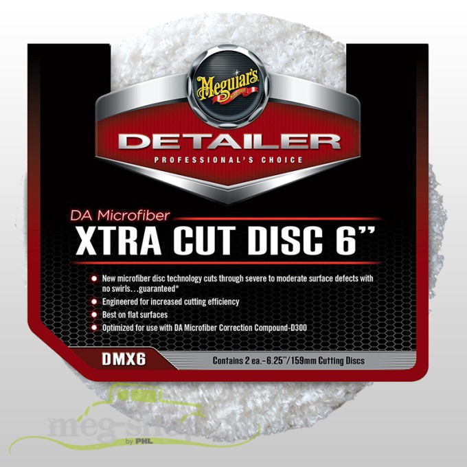 DMX6 DA Microfiber Xtra Cut Disc6 VE  2 Stk.